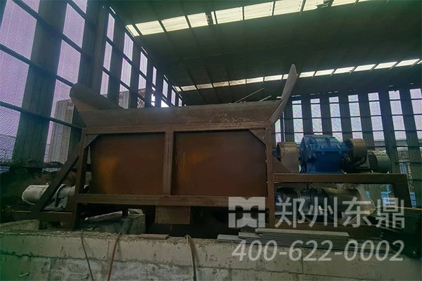 內蒙古達旗煤泥烘干機安裝現(xiàn)場實拍圖